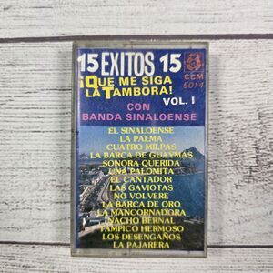 Banda Sinaloense Banda De Los Hnos. Urias Vol. 1 Cassette Tape VINTAGE 15 Exitos